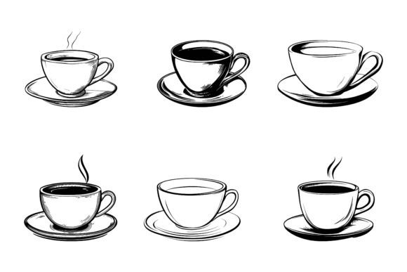 Elevating Your Visual Projects with a Cup of Coffee or Tea Icon