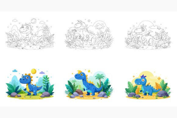 Kids Dragon Flying Cartoon: Fun Vector Art for Creatives
