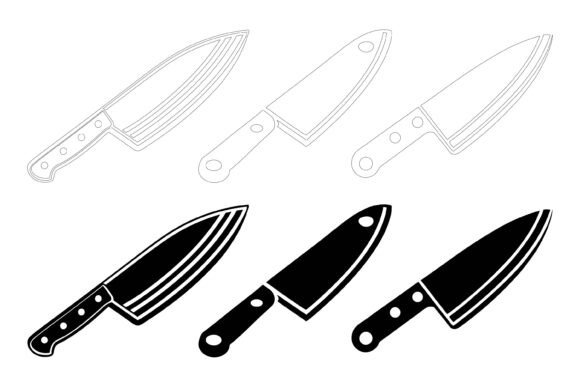 Knife Illustrations: AI EPS Collections for Modern Designers