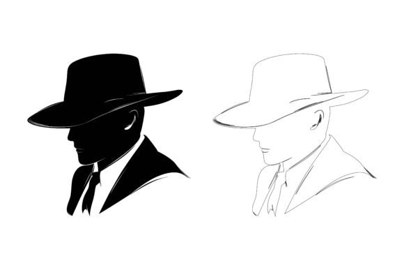 Men's Hats in the Set