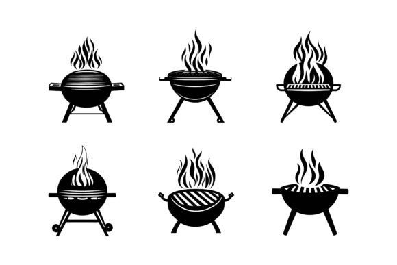 Set of Grill Vector Icons: A Practical Evaluation for Designers