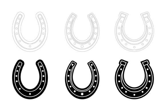 Set of Horseshoe Vector: A Versatile Graphic Tool for Real-World Design Projects