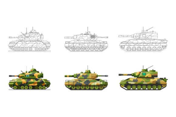 Soviet Medium Tank: Bold Display Typography With Industrial Grit