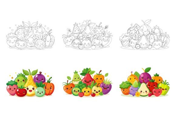 The Art and Science of Bountiful Harvest Vegetables: How Digital Illustration Transforms Visual Communication