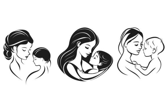 The Quiet Precision of Mother and Child Loved Line Art Vector: Why Designers Are Reaching for AI EPS Collections That Tell a Deeper Story