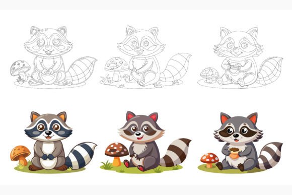 Understanding the Cute Sitting Baby Fox Cartoon Illustration and What Sets It Apart